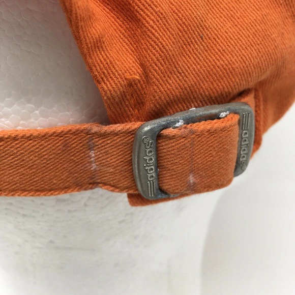 Bowling Green Falcons Baseball Cap Orange Embroidered Adidas OSFM Strap Back Hat - Picture 5 of 12